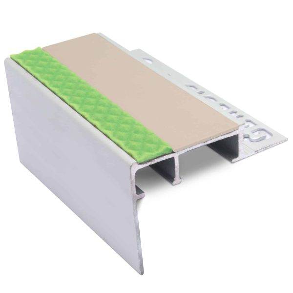 - Commercial Stair Nosing Heavy Duty- 12.5 mm Slimline Non Slip Stair Nosing -