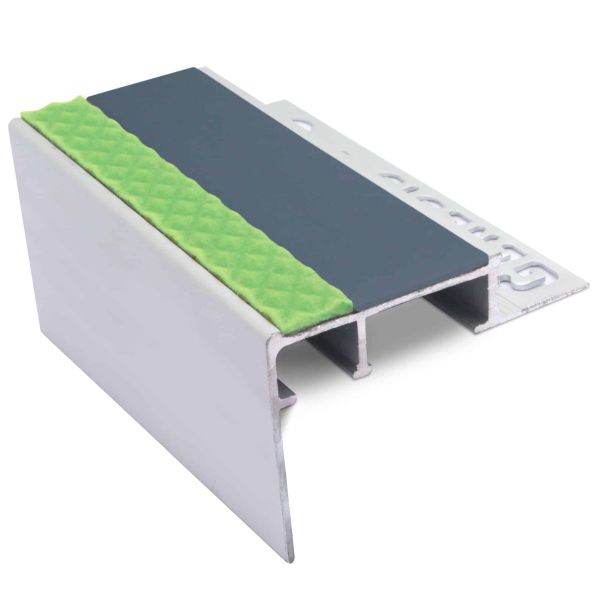 - Commercial Stair Nosing Heavy Duty- 12.5 mm Slimline Non Slip Stair Nosing -