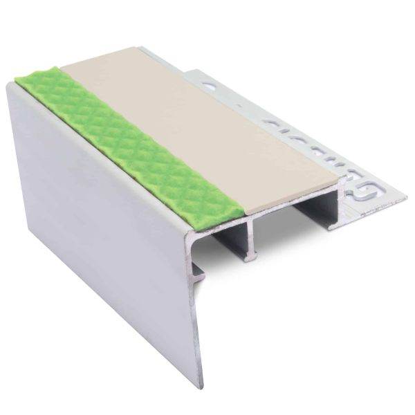 - Commercial Stair Nosing Heavy Duty- 12.5 mm Slimline Non Slip Stair Nosing -