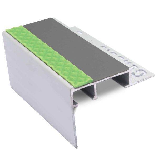 - Commercial Stair Nosing Heavy Duty- 12.5 mm Slimline Non Slip Stair Nosing -