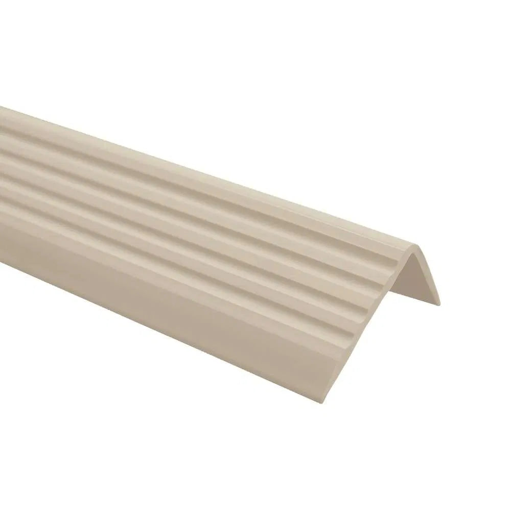 Flexible Anti-Slip Self-Adhesive Stair Nosing 40x25mm PVC Stair Edge Trim for Safe Steps 735-ND - Inova Stair Nosings