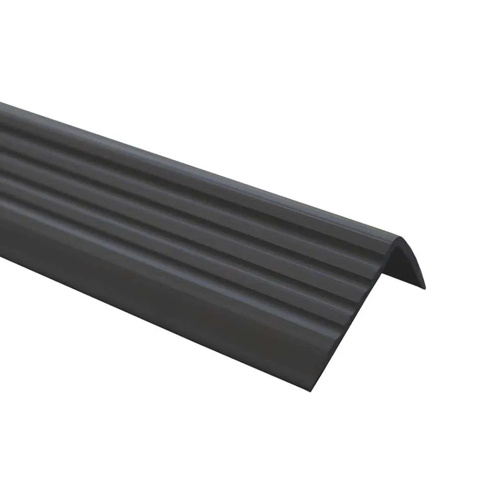 Flexible Anti-Slip Self-Adhesive Stair Nosing 40x25mm PVC Stair Edge Trim for Safe Steps 735-ND - Inova Stair Nosings