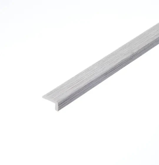 Hampstead Grey L-Shape Stair Nosing for Click Vinyl and LVT Flooring – 2.20m - Inova Stair Nosings