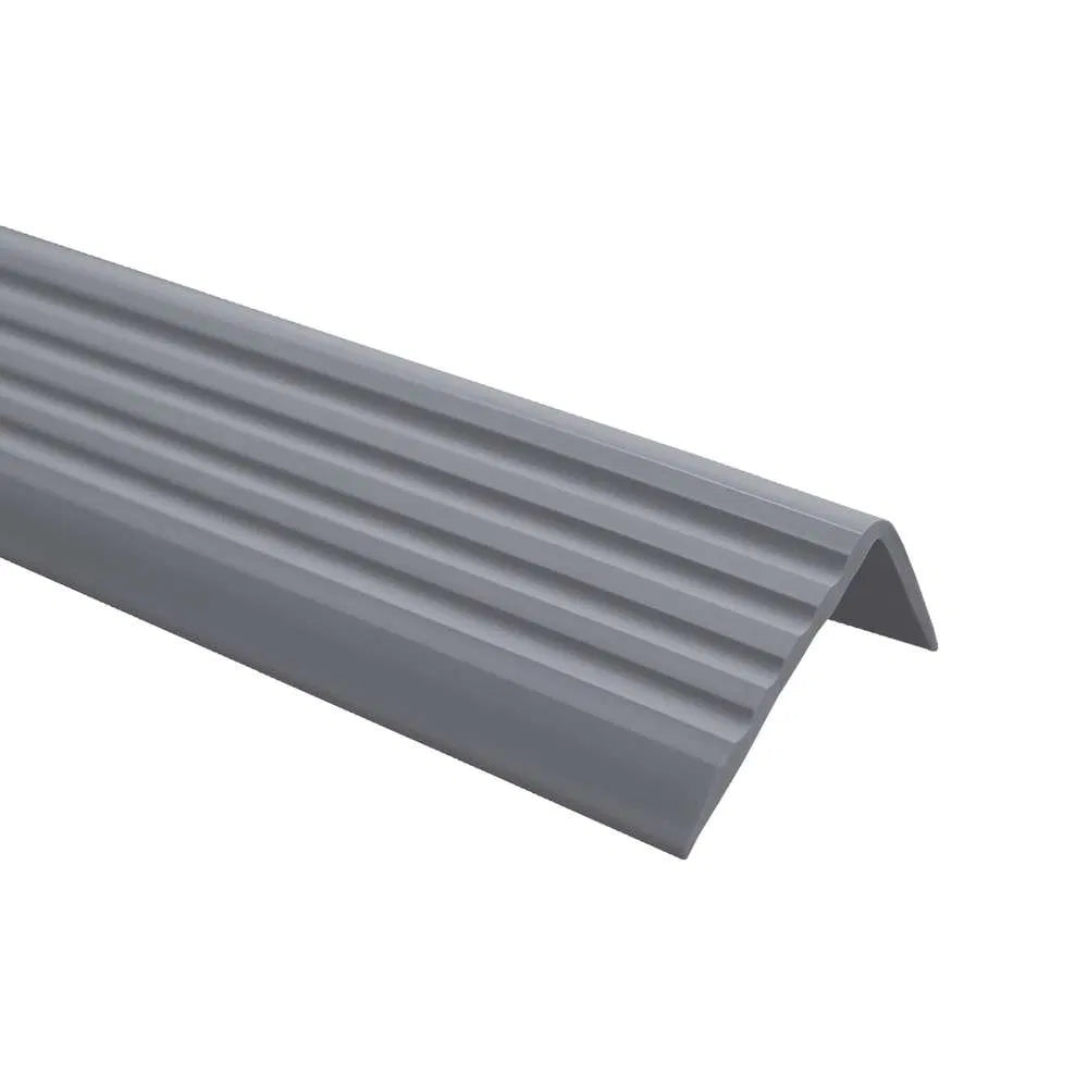 Flexible Anti-Slip Self-Adhesive Stair Nosing 40x25mm PVC Stair Edge Trim for Safe Steps 735-ND - Inova Stair Nosings