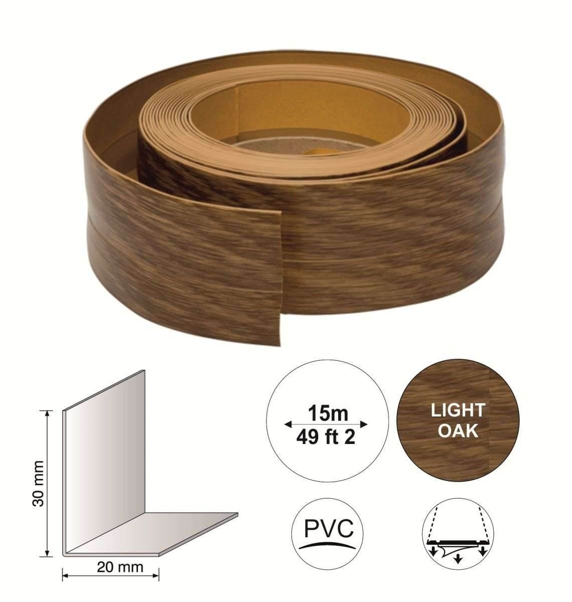 - Self-Adhesive Flexible PVC Skirting Board – Easy Install UPVC Trim -