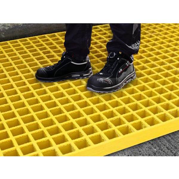 50mm GRP Open Mesh Grating for Ramps, Walkways & Covers Slip Resistant, Corrosion Resistant Gratings