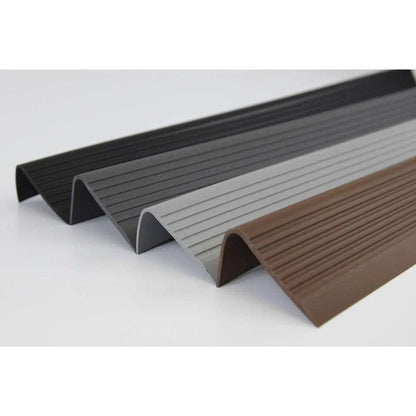  - Non-Slip PVC Flexible Stair Nosing 70x40mm 730-RGPD Anti-Slip Stair Edge Trim for Carpet, Tile & Panel Flooring - Stair Nosing