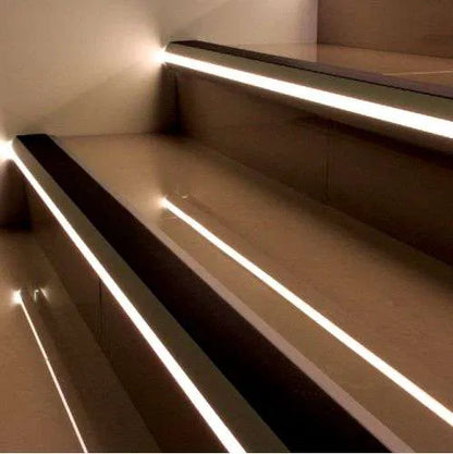 NSLR50 Vision Light Out Tredsafe Non-Slip 77.5x48.5mm Stair Nosing