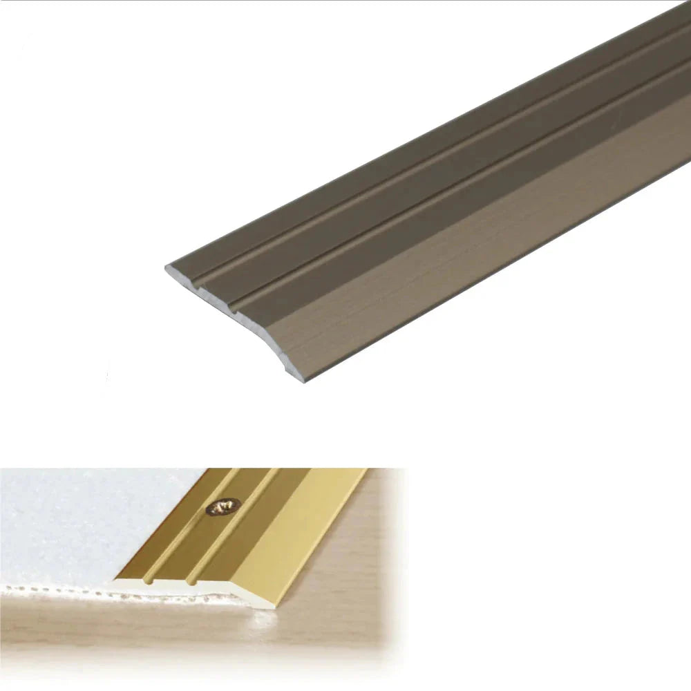 30mm Anodised Aluminium Door Threshold Ramp Profile - Inova Stair Nosings