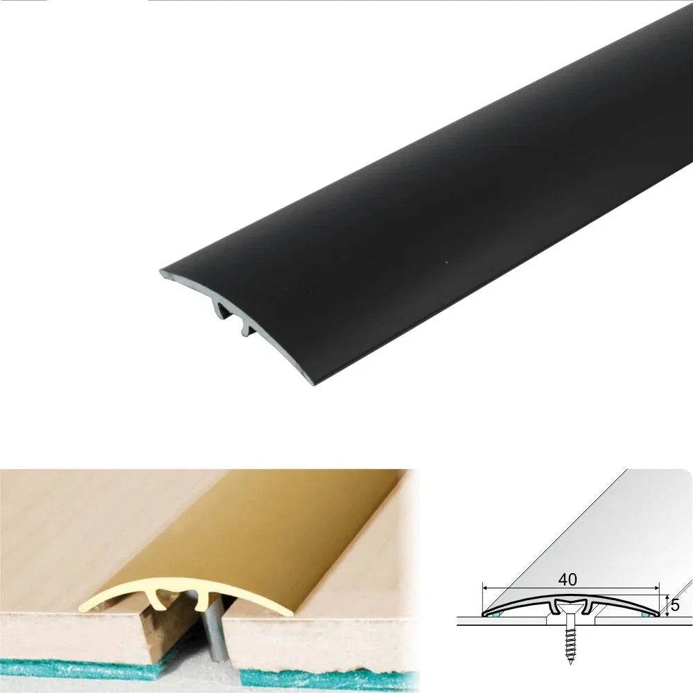  - A64 40mm Anodised Aluminium Door Threshold Strip - Strip