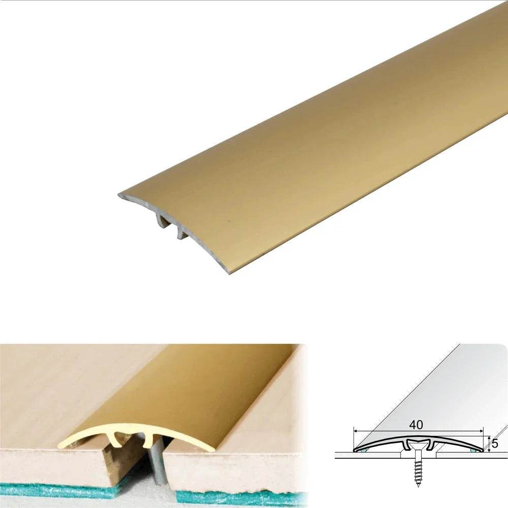  - A64 40mm Anodised Aluminium Door Threshold Strip - Strip