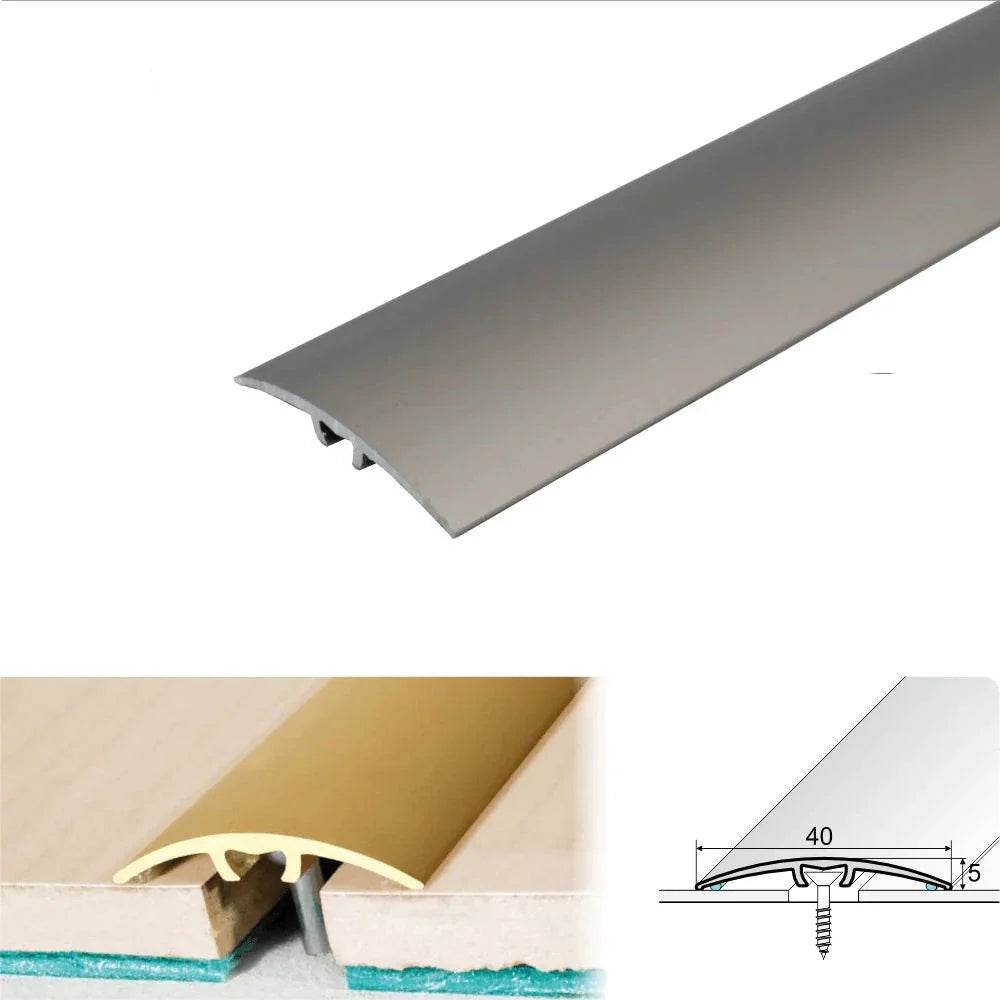  - A64 40mm Anodised Aluminium Door Threshold Strip - Strip