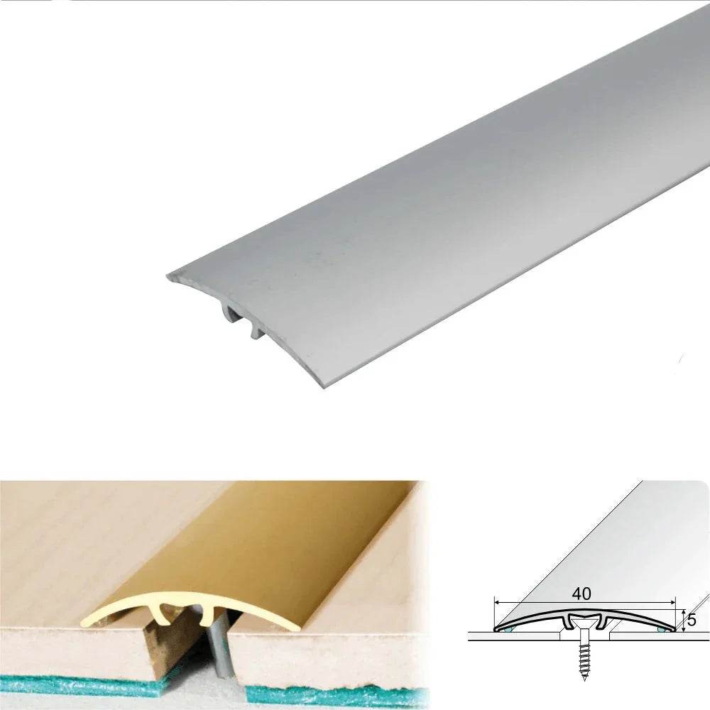  - A64 40mm Anodised Aluminium Door Threshold Strip - Strip