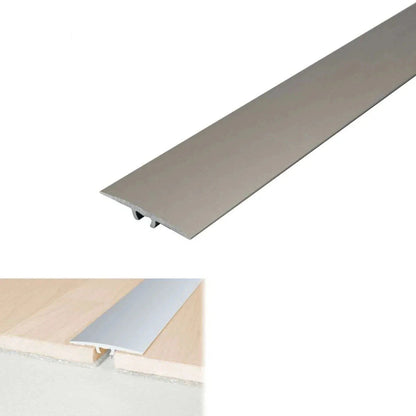 A68 36mm Anodised Aluminium Flat Door Threshold Strip - Inova Stair Nosings