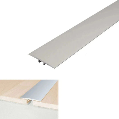 A68 36mm Anodised Aluminium Flat Door Threshold Strip - Inova Stair Nosings