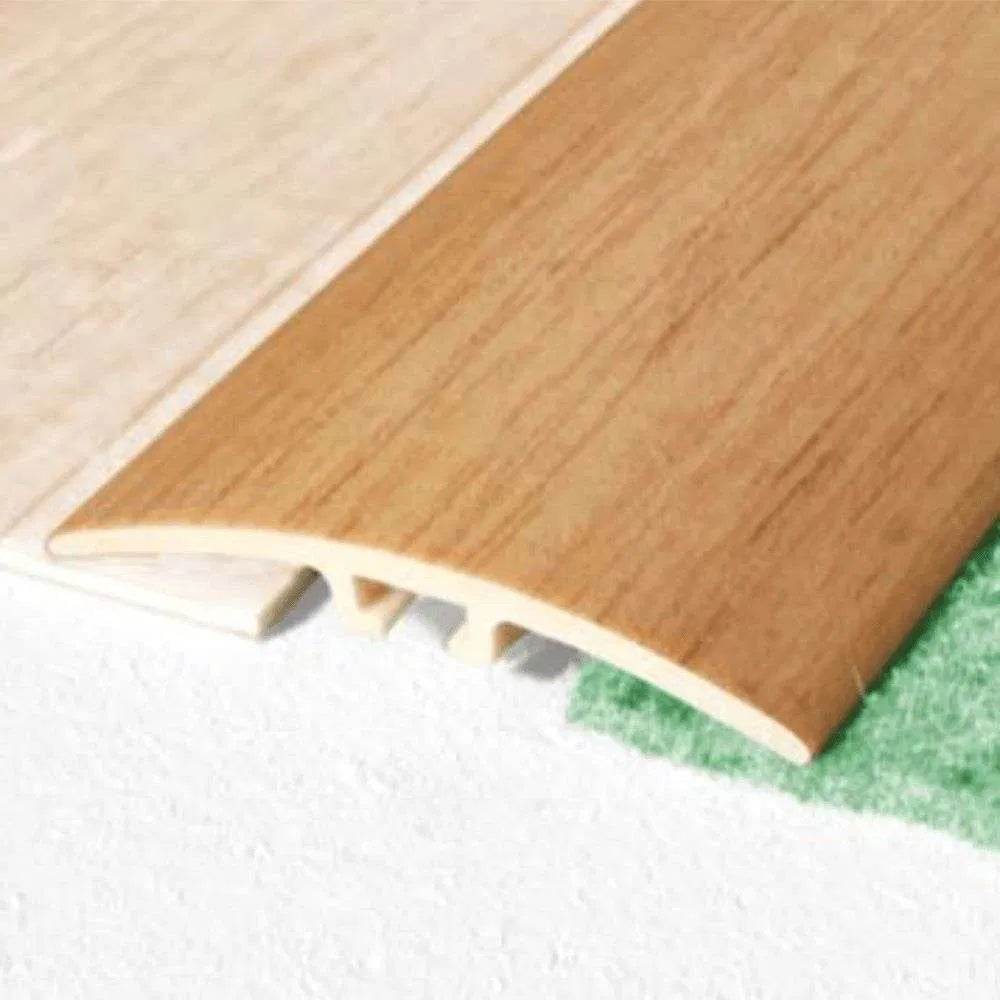  - E64 40mm PVC Wood Effect Door Threshold Strip - Durable Trim - 