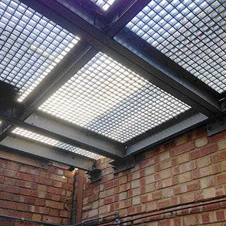 50mm GRP Open Mesh Grating for Ramps, Walkways & Covers Slip Resistant, Corrosion Resistant Gratings