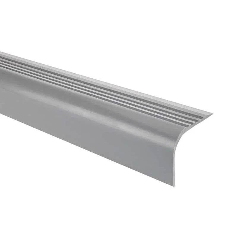  - Non-Slip Flexible Stair Nosing 52x40mm Anti-Slip PVC Stair Edge Trim for Carpet, Tile & Laminate - Stair Nosing