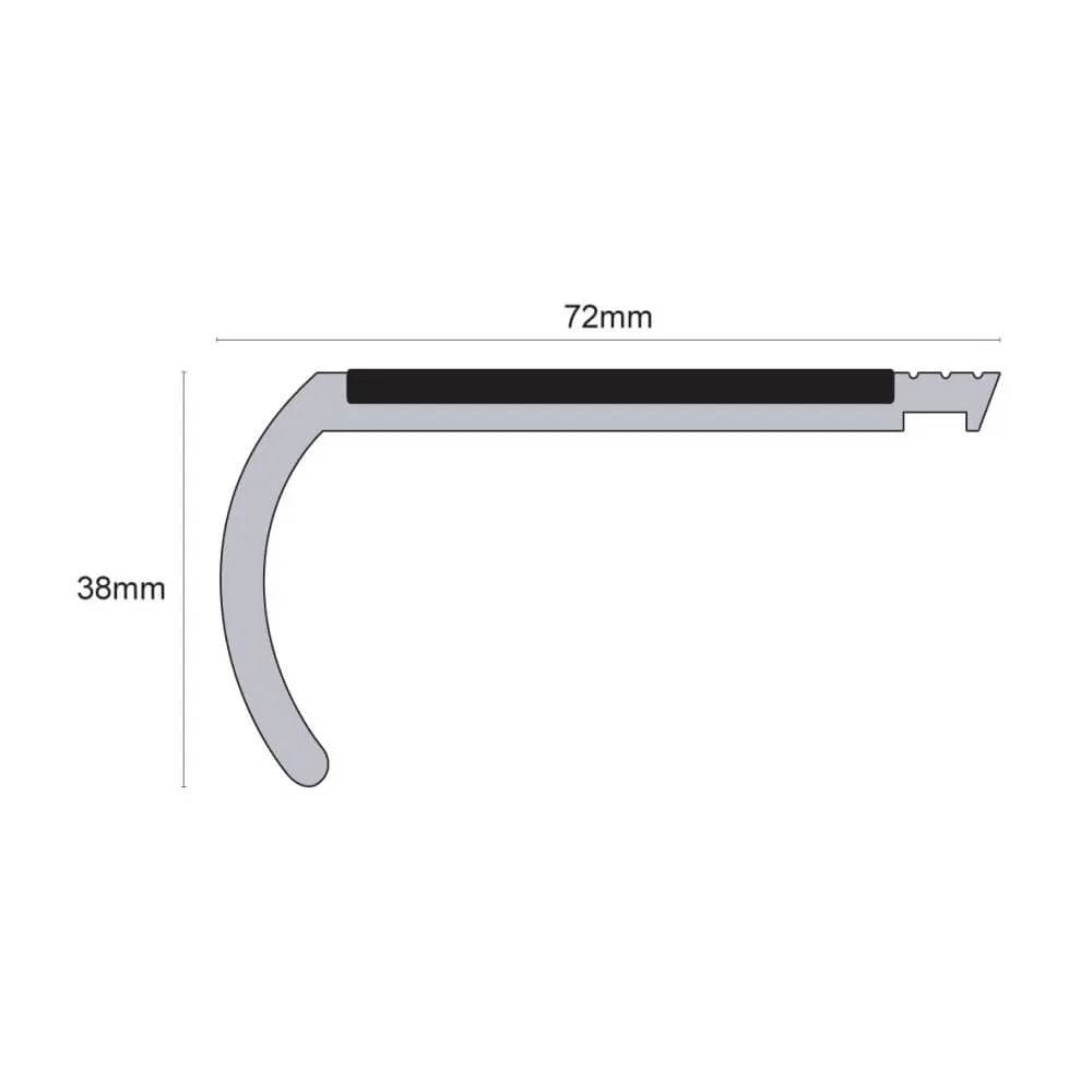  - NHB – 72 x 38mm Heavy Duty Hard Nose PVC - Hard Nose PVC