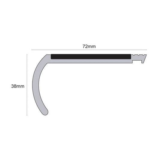  - NHB – 72 x 38mm Heavy Duty Hard Nose PVC - Hard Nose PVC