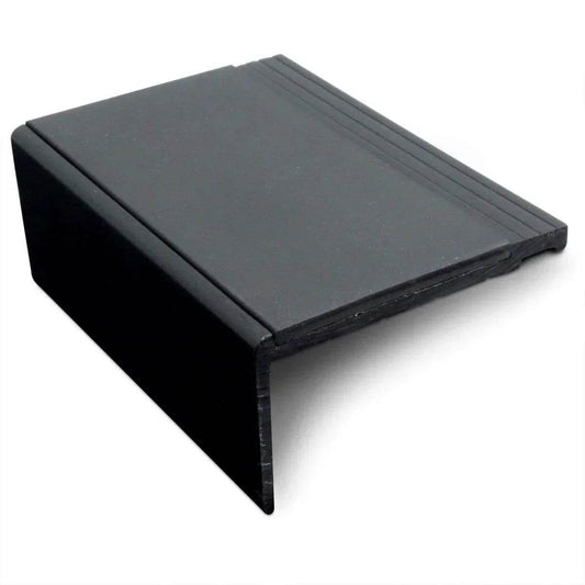  - NHP – 67.5 x 39mm Tredsafe Non Slip Heavy Duty Hard Nose PVC Stair Nosing - Non Slip PVC Stair Nosing