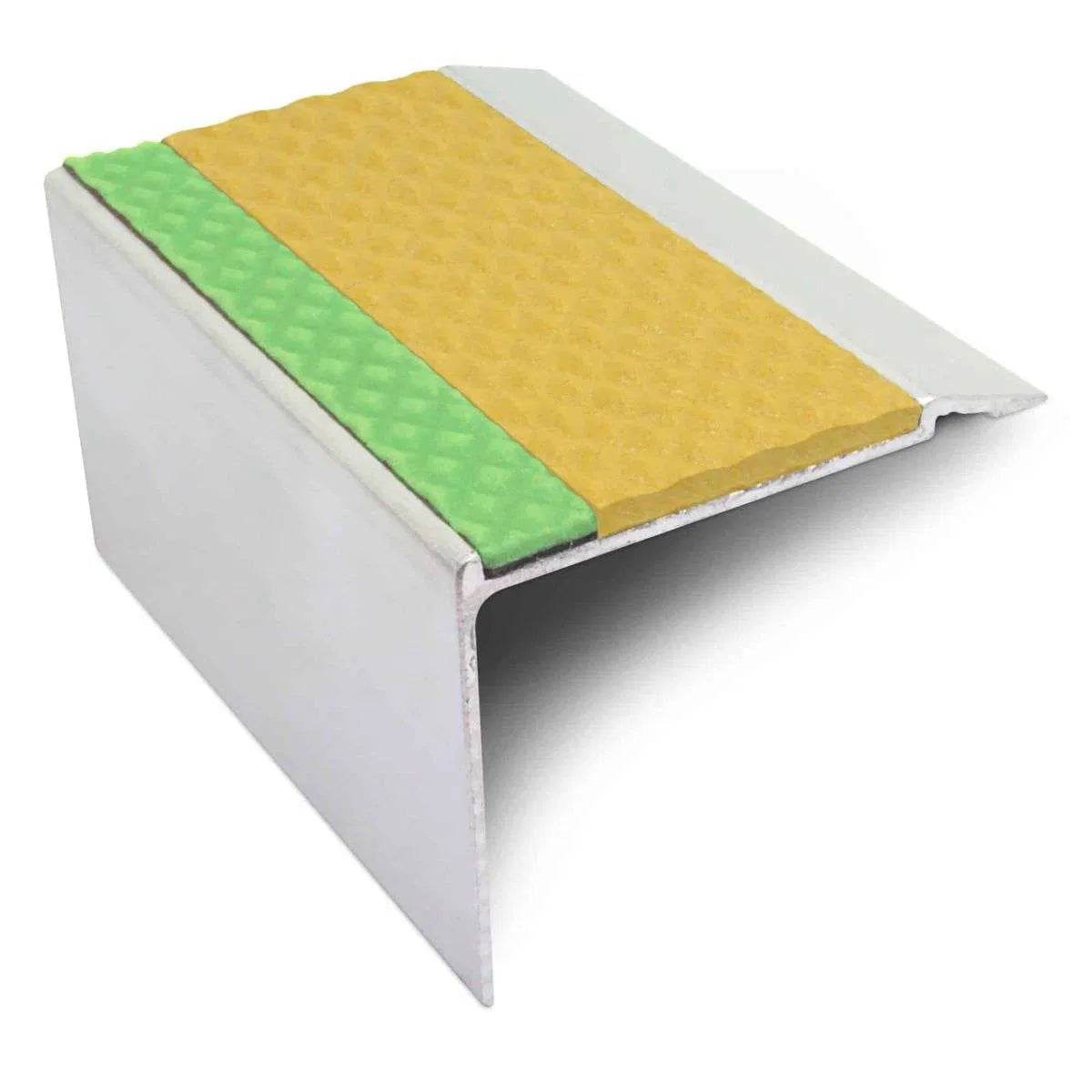  - 72 x 55mm AHD22 Non-Slip Tredsafe DDA Compliant Stair Nosing - Stair Nosing