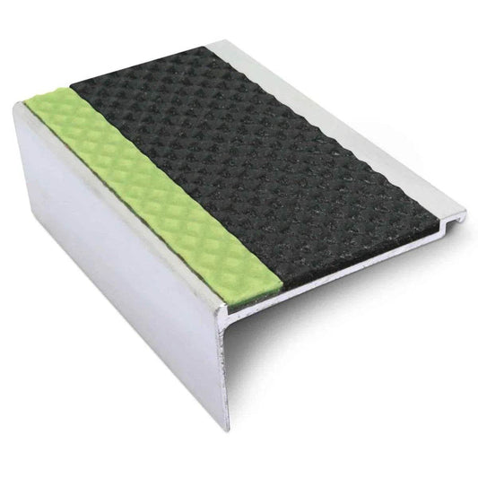  - 60x32mm AHD05 Non-Slip Tredsafe Stair Nosing Trim - Stair Nosing