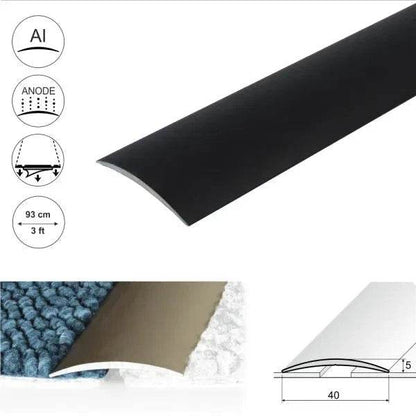  - A13 Anodised Aluminium Self Adhesive Door Threshold Strip - Aluminium