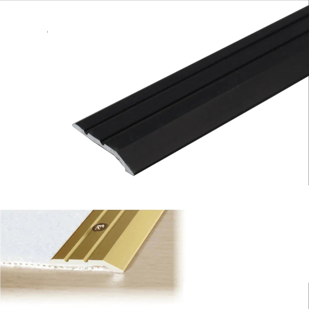 30mm Anodised Aluminium Door Threshold Ramp Profile - Inova Stair Nosings