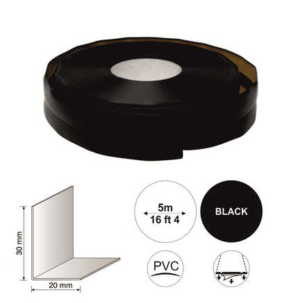  - Self-Adhesive Flexible PVC Skirting Board – Easy Install UPVC Trim - 