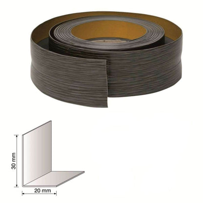  - Self-Adhesive Flexible PVC Skirting Board – Easy Install UPVC Trim - 