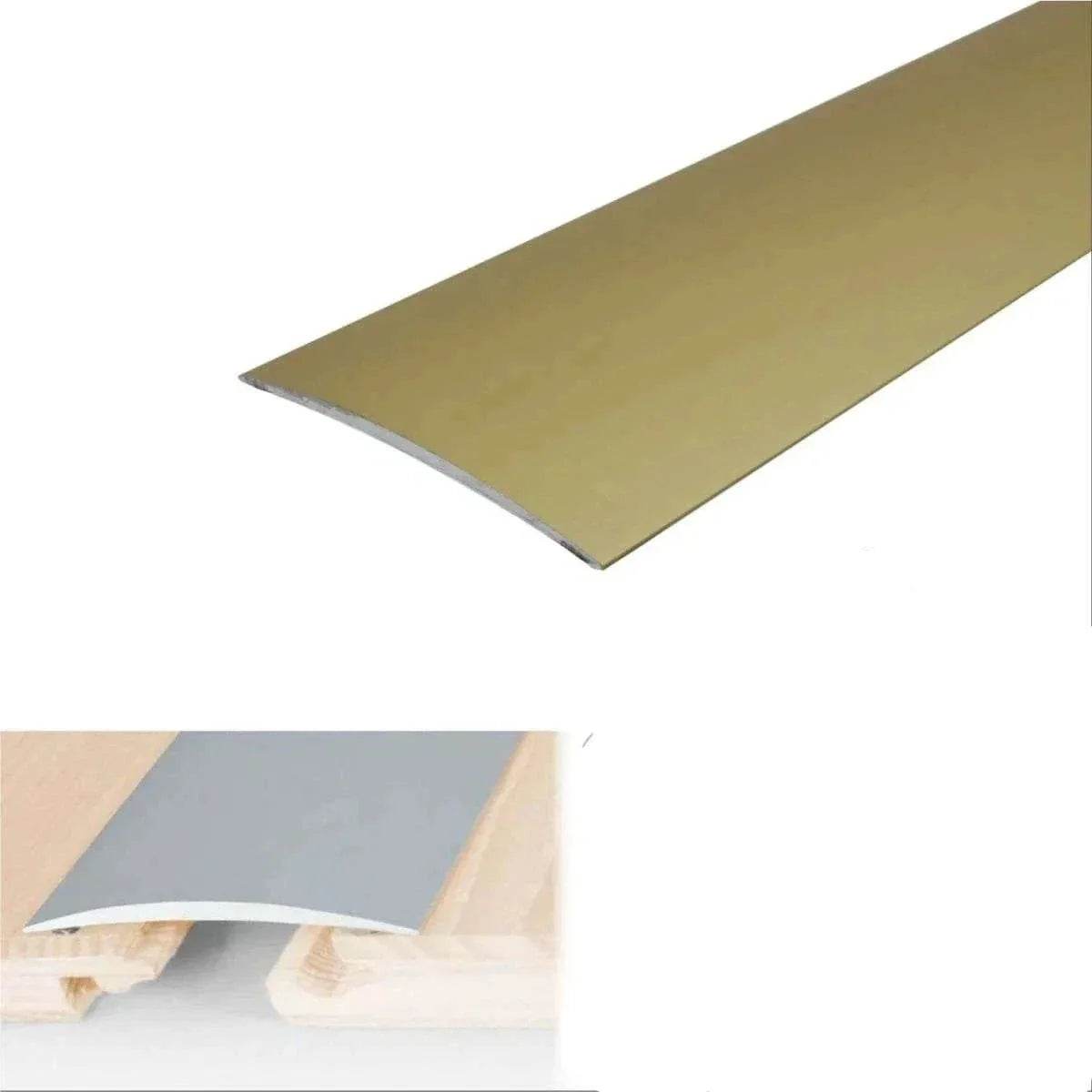  - A71 80mm Anodized Aluminum Self-Adhesive Door Threshold Strip - Aluminium