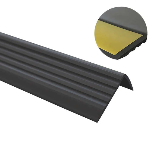 Flexible Anti-Slip Self-Adhesive Stair Nosing 40x25mm PVC Stair Edge Trim for Safe Steps 735-ND - Inova Stair Nosings