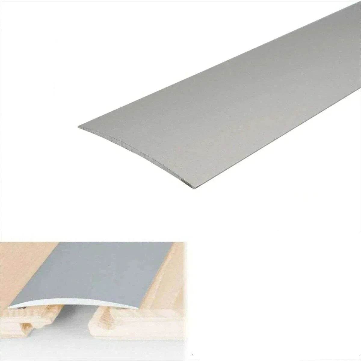  - A71 80mm Anodized Aluminum Self-Adhesive Door Threshold Strip - Aluminium